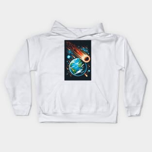 Meteor Shower's Dazzling Ballet Kids Hoodie